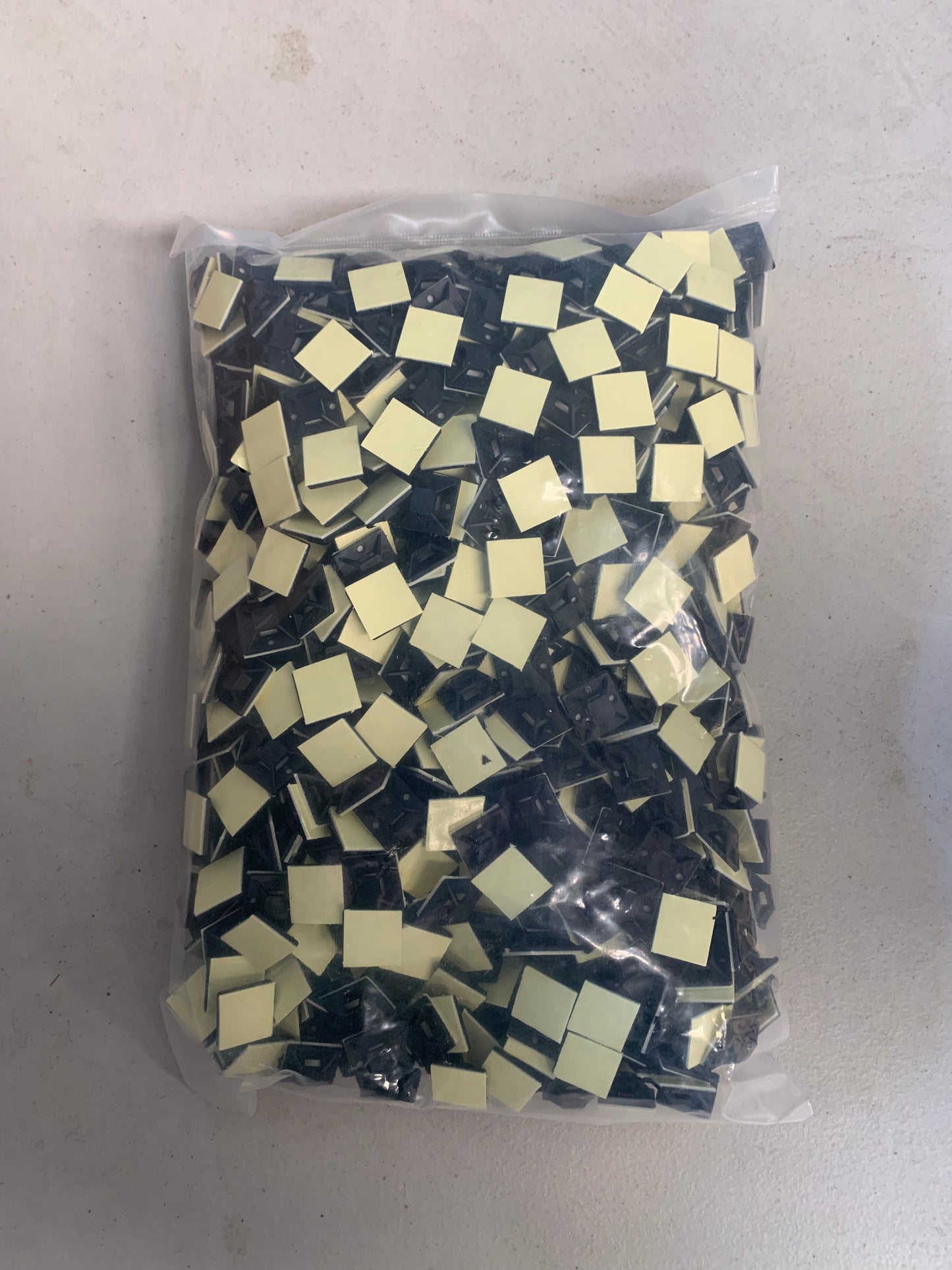 Sticky back cable tie mounts 1000 pack