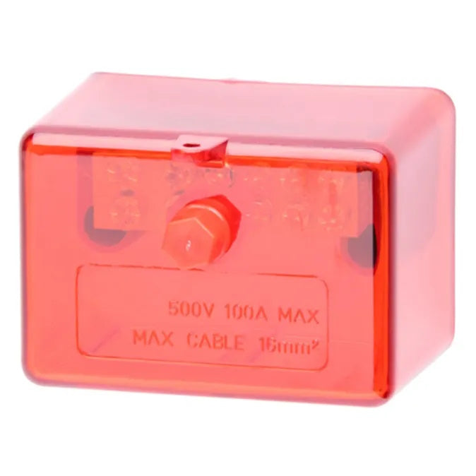 10 Pack Active Link 5 Hole - Red - Max. Cable 35mm² - Meter Depot