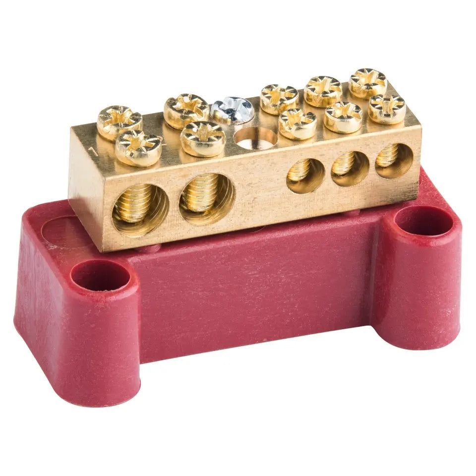 10 Pack Active Link 5 Hole - Red - Max. Cable 35mm² - Meter Depot