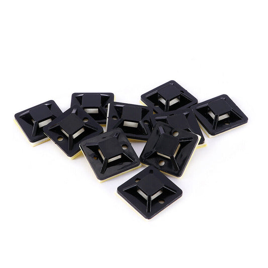 Sticky back cable tie mounts 1000 pack